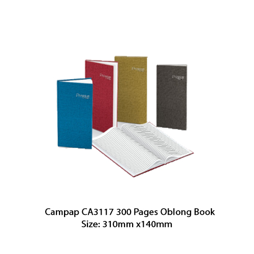 CAMPAP CA3117 300PGS OBLONG BOOK #