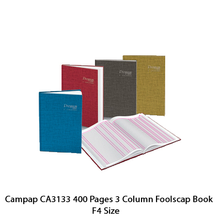 CAMPAP CA3133 400PGS 3/C F/S BOOK #