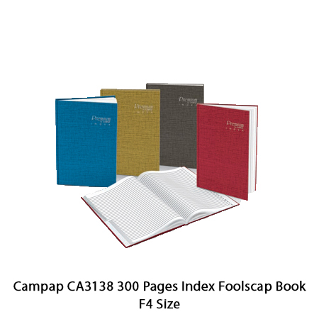 CAMPAP CA3138 300PGS INDEX F/S BOOK #