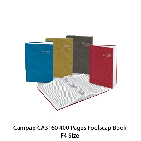 CAMPAP CA3160 400PGS F/S BOOK (N) #