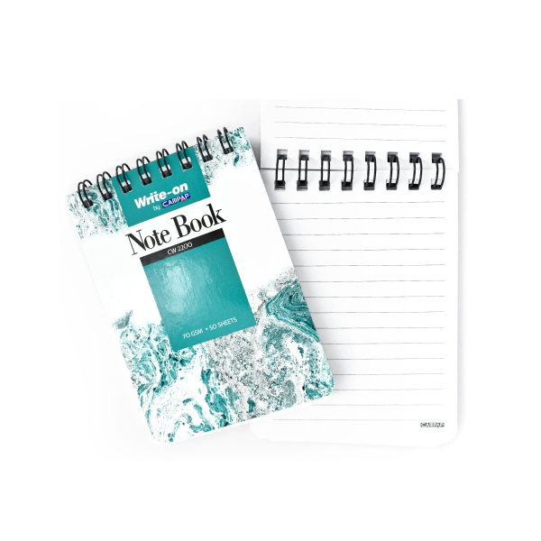 CAMPAP CW2200 A7 WIRE-O NOTE BOOK 50'S #