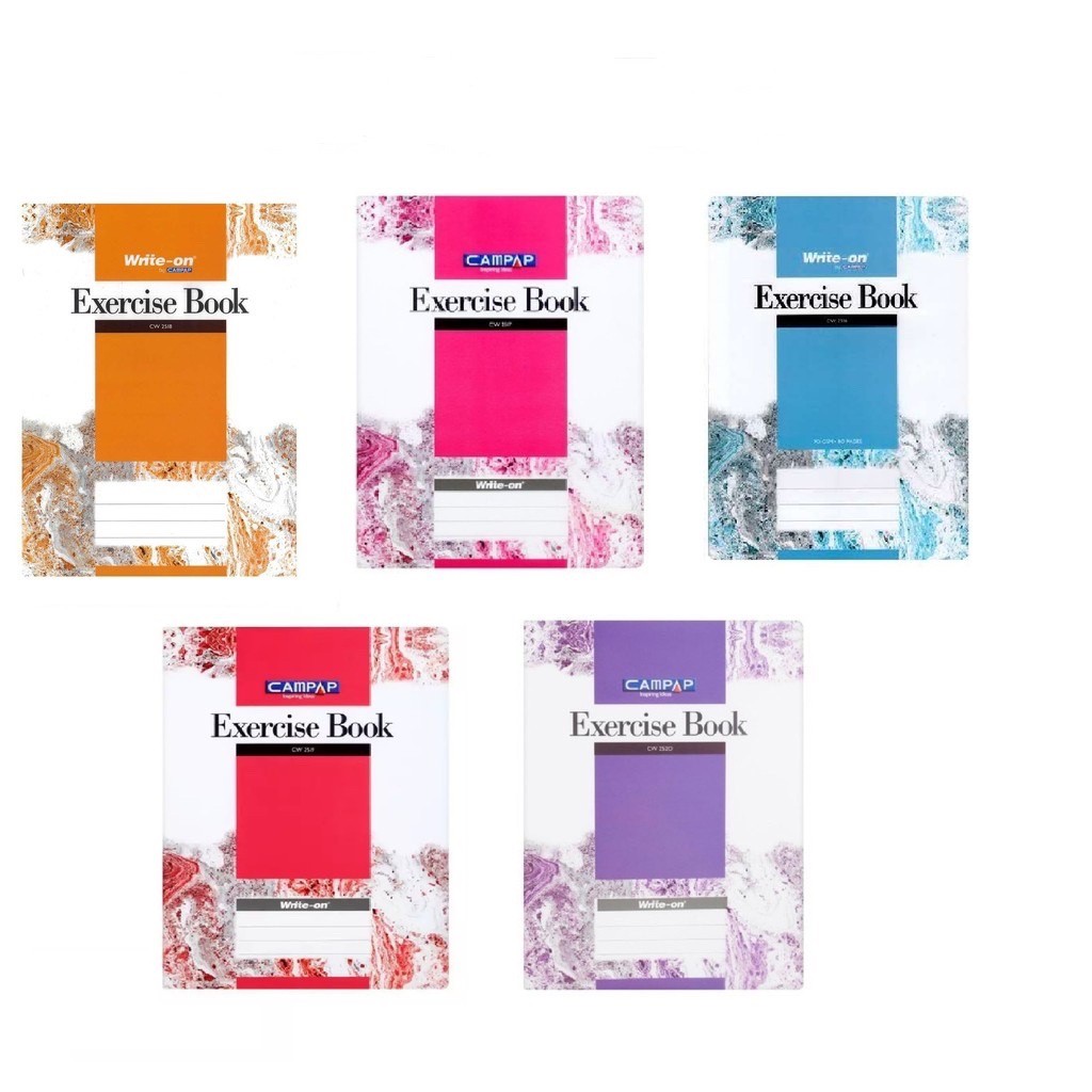 CAMPAP CW2515 F5 70GSM 200P PP COVER EX BOOK #
