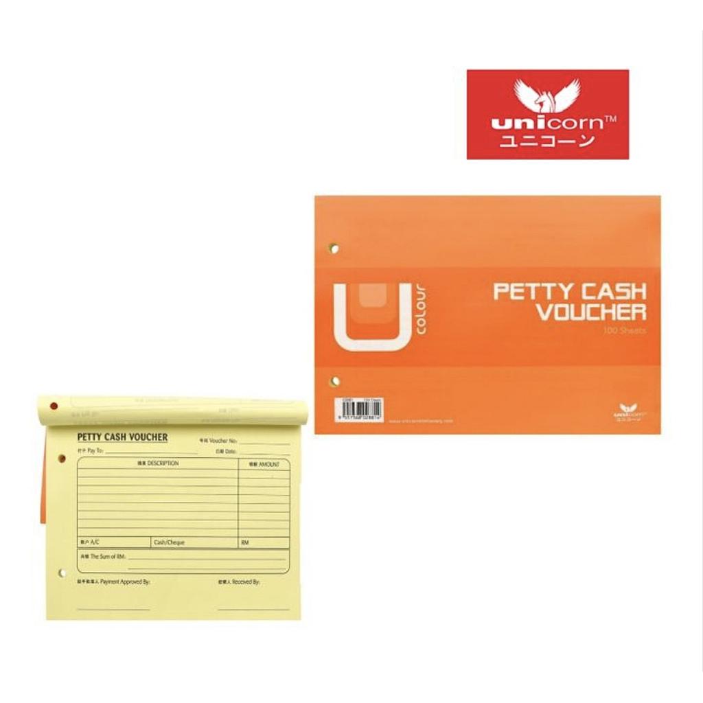 UNICORN B881 PETTY CASH VOUCHER 100'S 