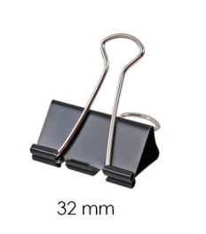 APLUS BC-3208 32MM BINDER CLIP 8'S *