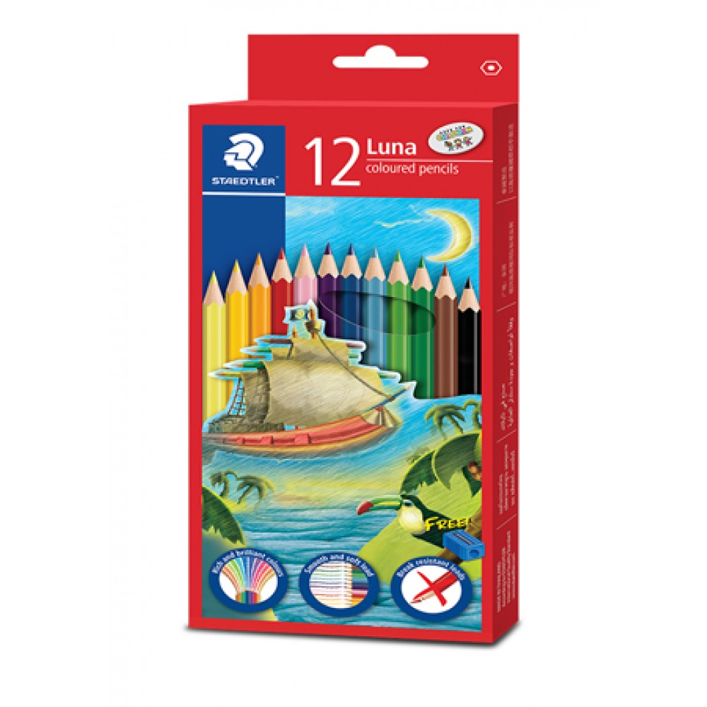 STAEDTLER 136 12C COLOUR PENCIL (L) 