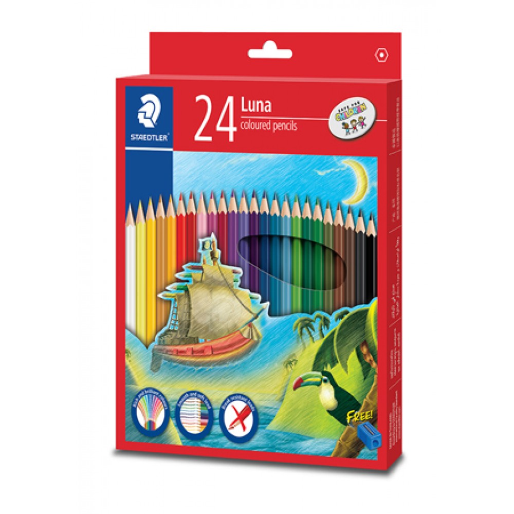STAEDTLER 136 24C COLOUR PENCIL (L) 