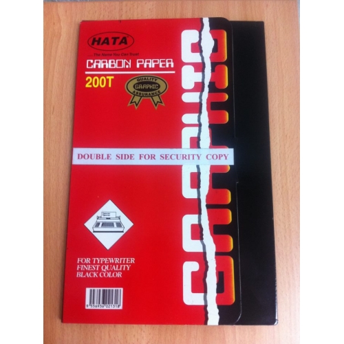 HATA/KTV 200T BLACK GRAPHIC CARBON PAPER !!