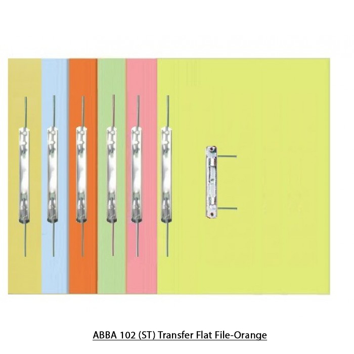 ABBA 102 (ST) TRANSFER FLAT FILE - ORANGE #