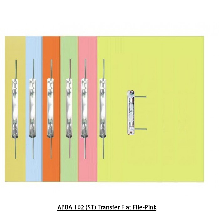 ABBA 102 (ST) TRANSFER FLAT FILE - PINK #