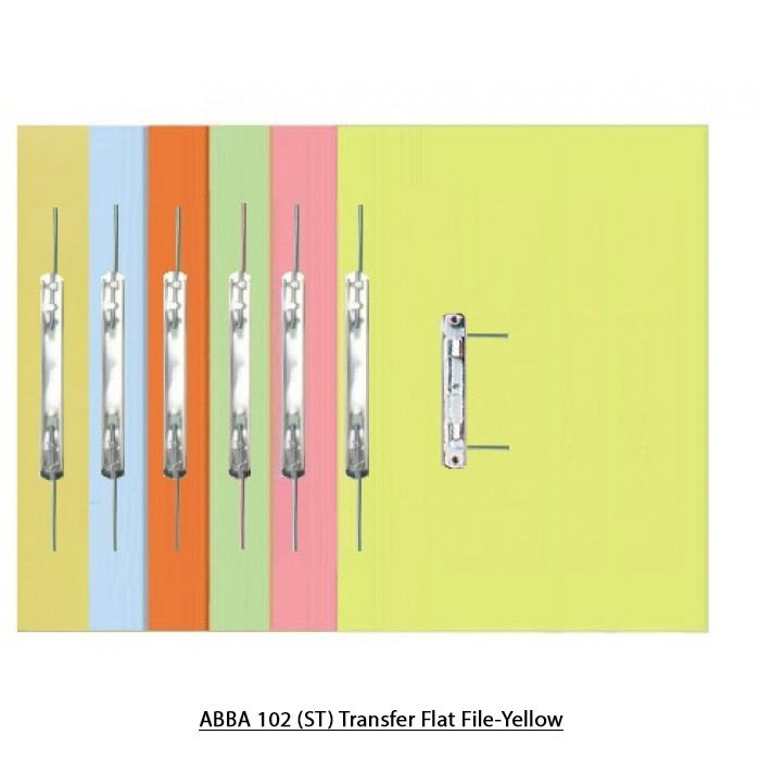 ABBA 102 (ST) TRANSFER FLAT FILE - YELLOW #