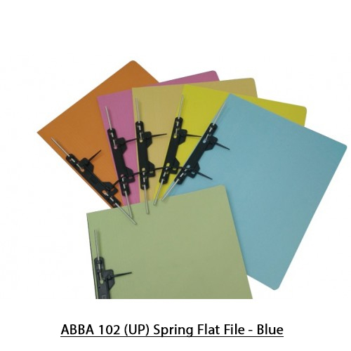 ABBA 102 (UP) SPRING FLAT FILE - BLUE #