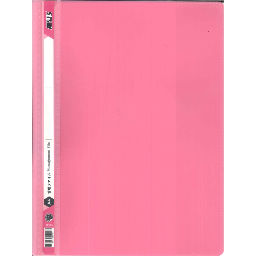 APLUS 2807A A4 MANAGEMENT FILE - PINK