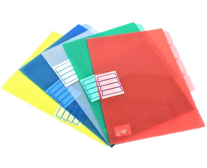 APLUS E803A A4 4 DIVIDER HOLDER FILE