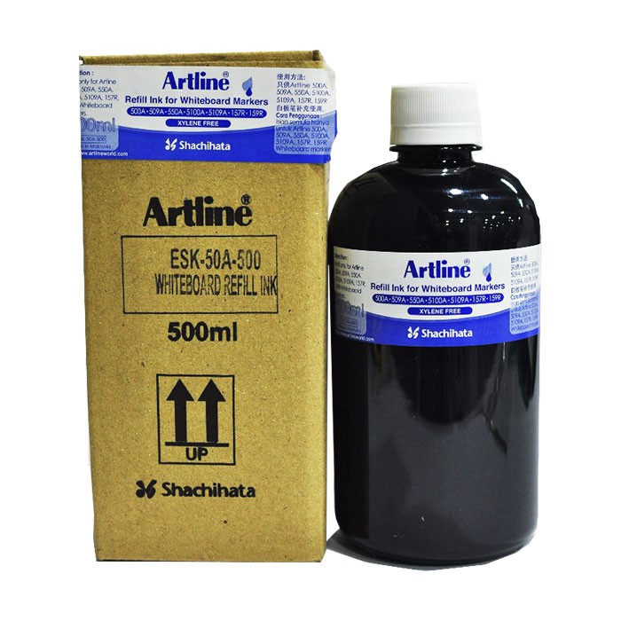 ARTLINE ESK50A-500 WHITEBOARD INK 500C.C. - BLUE !!