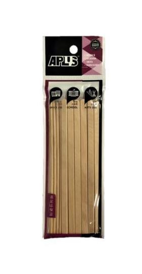 APLUS COFFEE WOOD STICK 14CM 20PCS - PLAIN 