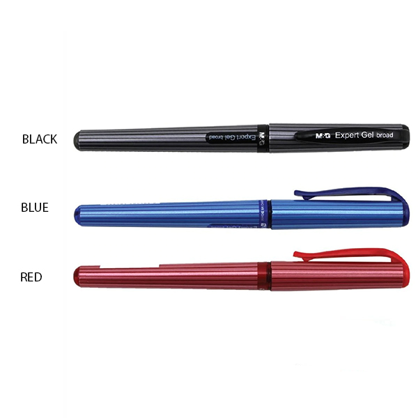 M&amp;G AGP13672 1.0MM EXPERT GEL PEN - BLACK 