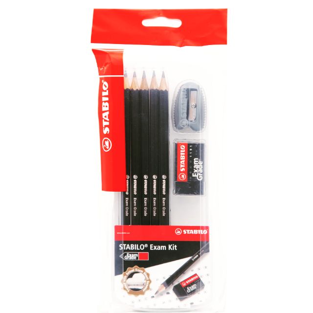 STABILO 288PC5SP EXAM KIT 5'S 288 + ERASER + SHARPENER !!