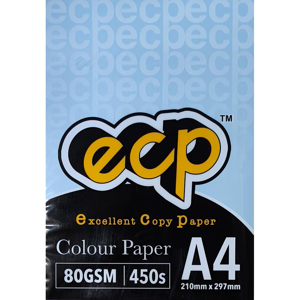 EXCELLENT CS120 A4 80GM COLOUR PAPER 450'S - OCEAN/ BLUE #
