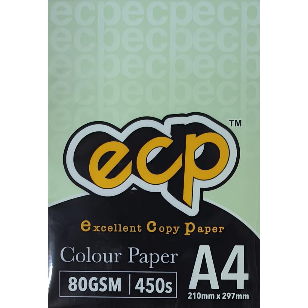EXCELLENT CS130 A4 80GM COLOUR PAPER 450'S - LAGOON/ GREEN #