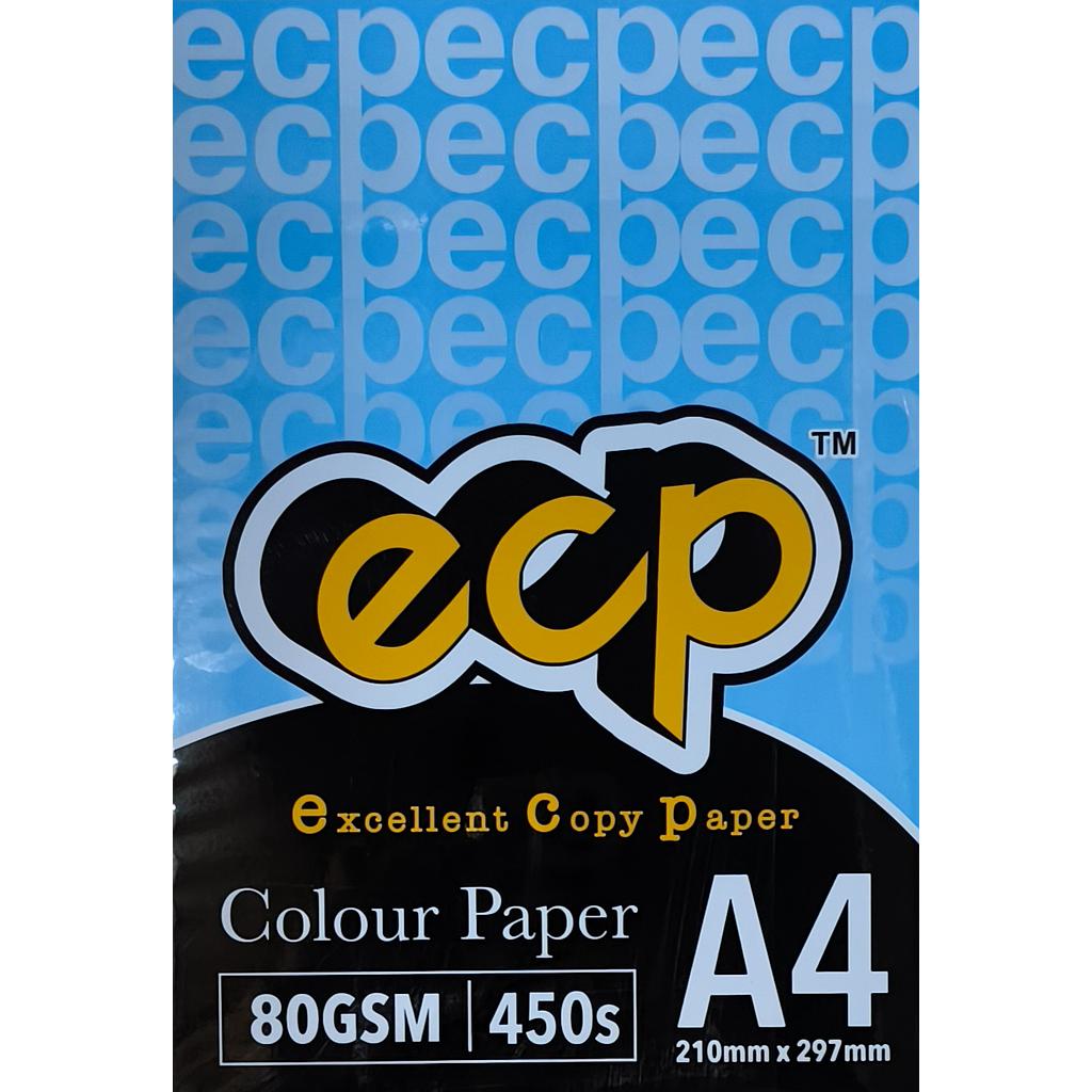 EXCELLENT CS220 A4 80GM COLOUR PAPER 450'S- TURQUOISE/ D.BLUE #