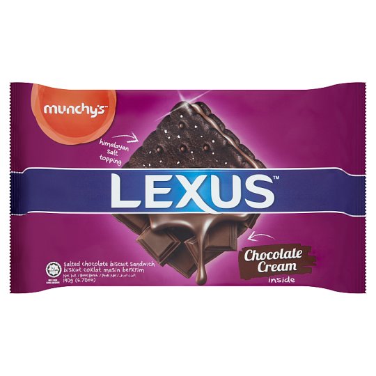 LEXUS 190G BISCUITS - CHOCOLATE CREAM