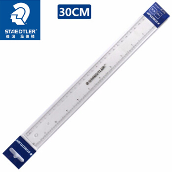 STAEDTLER 562 30PB PLASTIC RULER 30CM IN PB !!