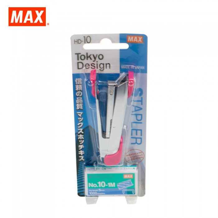 MAX HD-10K STAPLER + NO.10-1M - MAGENTA