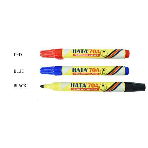 HATA 70A PERMANENT MARKER PEN - RED
