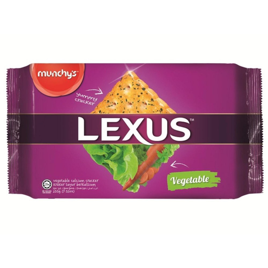 LEXUS 190G BISCUITS - VEGETABLE