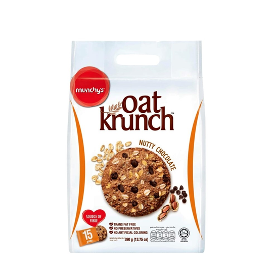 MUNCHY'S OAT KRUNCH - NUTTY CHOCOLATE  390G(15'S)