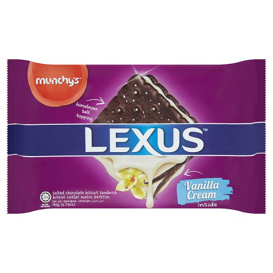 LEXUS 200G BISCUITS - VANILA CREAM