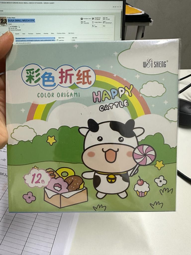 ORIGAMI R5 150MM X 150MM RAINBOW PAPER 100PCS