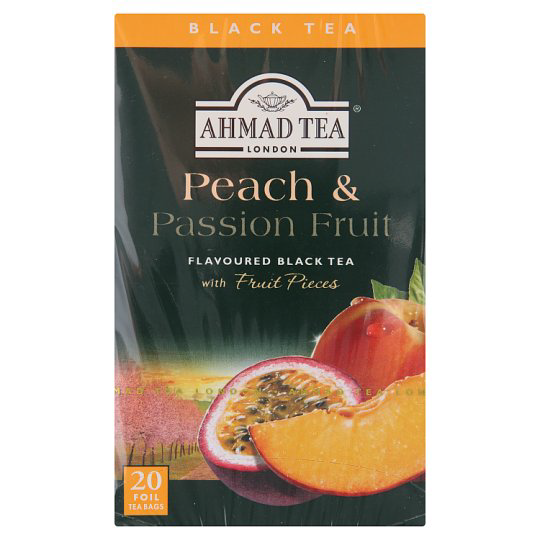 AHMAD TEA PEACH &amp; PASSION FRUIT TEA (20 BAGS)