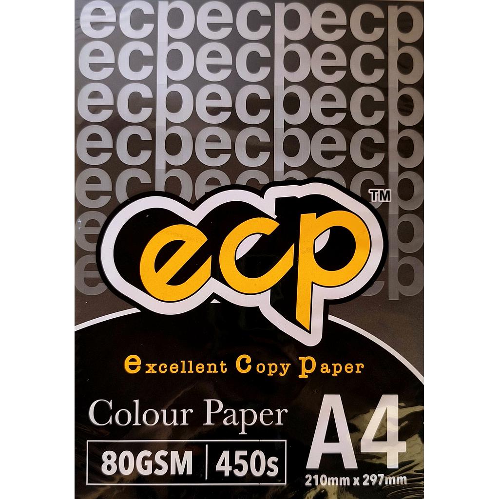 EXCELLENT CS401 A4 80GM COLOUR PAPER 450'S - BLACK #