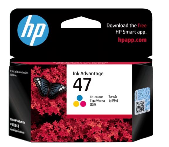 HP 6ZD61AA TRI-COLOR CARTRIDGE (47)