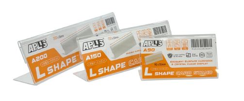 APLUS A90 L SHAPE CARD STAND 90MM X 50MM