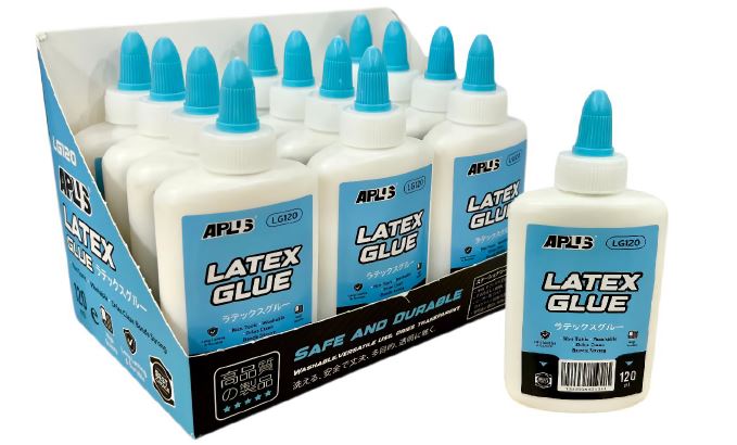 APLUS LG120 120ML LATEX WHITE GLUE