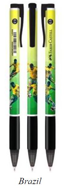 F/CASTELL 644271 BP GRIP X FOOTBALL 0.5 BLK BZ
