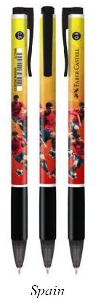 F/CASTELL 644272 BP GRIP X FOOTBALL 0.5 BLK SP