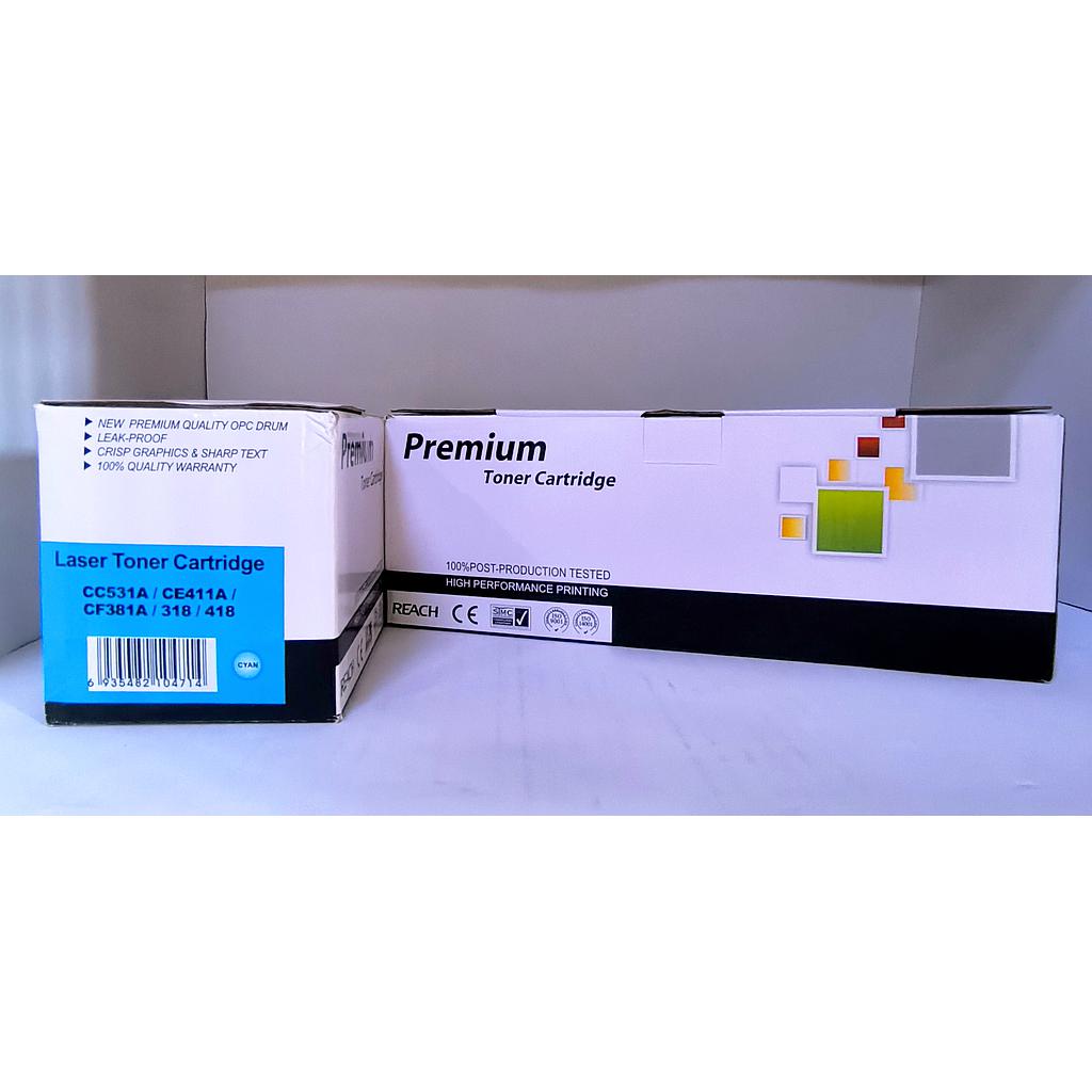 COMPATIBLE TONER 304A CC531A CYAN (HP)